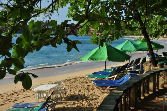 A bela e simpática praia de Sosúa, na costa norte da República Dominicana